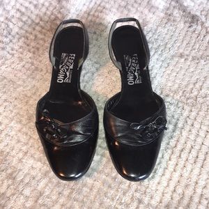 Ferráramo Slingback Strap Kitten Heel Sz 8.5